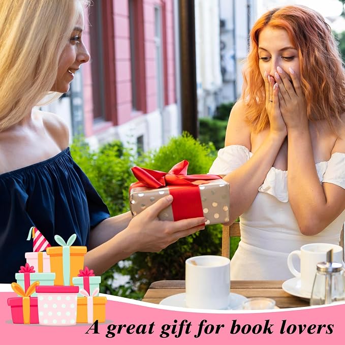 451Pcs DIY Bookmark Making Kit, 12 Mil Bookmark Laminating Pouches with Watercolor Bookmarks to Paint, DIY Projects Party Favor Gift for Women Book Lovers(Without Laminating Machines)