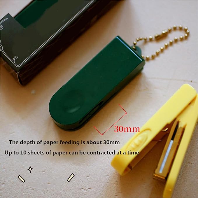 Business Desktop Stapler Paper Binding Machine 10 Sheets Capacity Large Size Paper Binding Staplers Business
