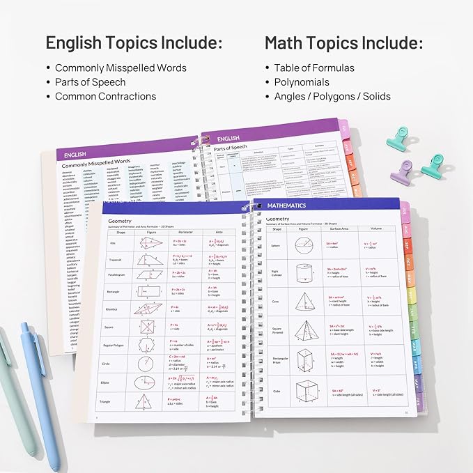 Student Planner 2026-2027, SUNEE Academic Weekly & Monthly Plan Book, Jul. 2026 - Jun. 2027, 6.5"×8.3" Middle & High School Planner, Lesson Plan Book with Week's Goals, Bookmark, Monthly Tabs, Black