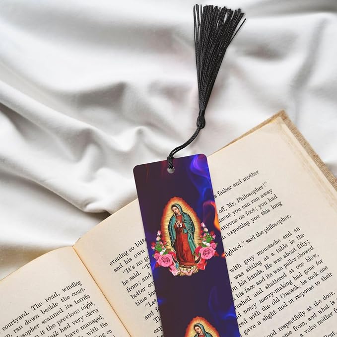 Virgen De Guadalupe Bookmark for Book Lover Catholic Gifts for Women Virgin Mary Bookmark Our Lady of Guadalupe Gifts for Mom Grandma