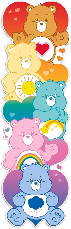 Antioch Care Bears ShapeMark Stationery, 2.25 x .022 x 7.25, BM7207