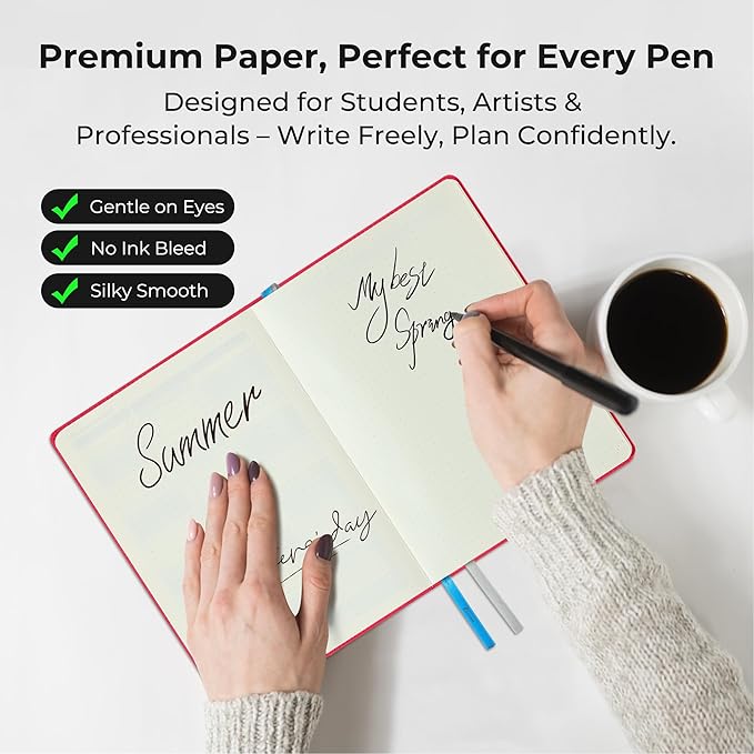 Weekly Monthly 2026-2027 Planner (July 26-Dec 27),11.5"x8.5",18 Months Agenda Plan with Month Tabs & Pocket,Expenses/Note Pages, Academic Calendar with Vegan Leather Cover,Rose Red
