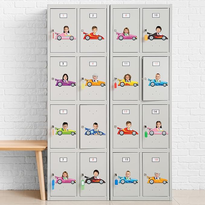 gisgfim 80Pcs Racing Car Cutouts Race Car Decorations Bulletin Board Auto Paper Cut-Outs Classroom Decor for Boy Girl DIY Craft Photo Wall Kindergarten Preschool Back to School Party Favor Supply
