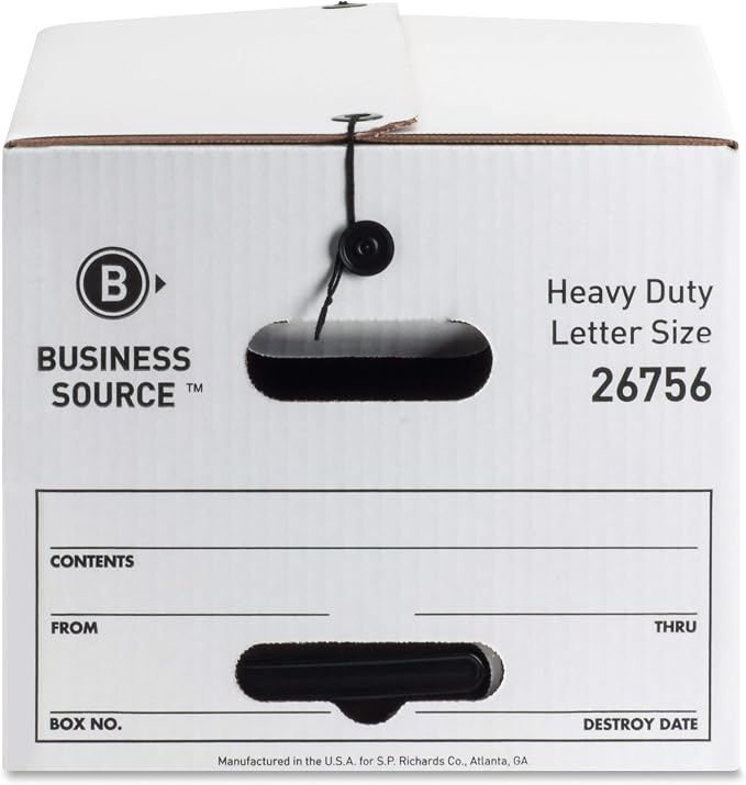 Business Source Med-Duty String/Button Storage Box