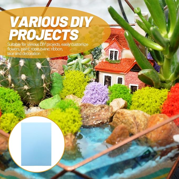 VILLCASE Polystyrene Foam Board Model Crafting Sheets for Diorama and Scene Model Making Lightweight Foam Base 11.81 X 7.87 X 1.18 Inches Easy to Cut and Shape