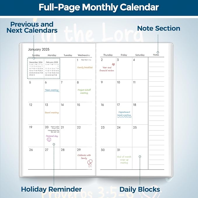 SKYDUE Pocket Calendar 2026-2027, 24-Month Small Monthly Pocket Planner Jan 2026- Dec 2027 for Purse, 6.7" X 3.7", Perfect for On-the-Go Planning and Organization