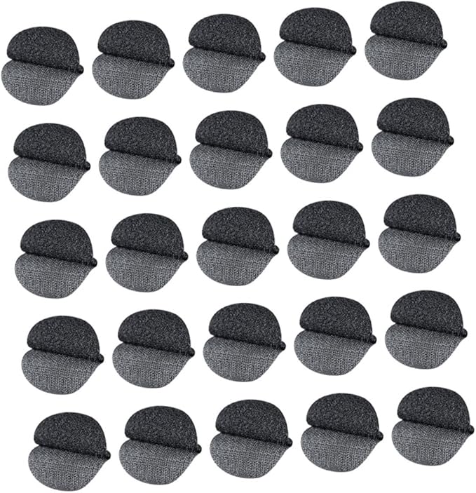 5sets Slip Retainer Stickers Sofa Grip to Prevent Sliding Double Sided Adhesive Heavy Duty Strips for Carpet Rug Padding