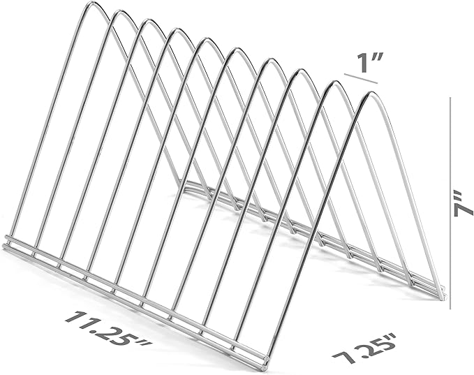 Officemate Triangular Wire File Sorter, Chrome (93152)