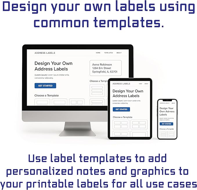 Blank Labels Shipping and Printer Labels 4" X 6.75" Thermal Transfer Label on 1" Cores with NO Perforations Between Labels | 250 Label Per Roll | Matte White 16 Rolls Total | 4,000 Label | Made in USA