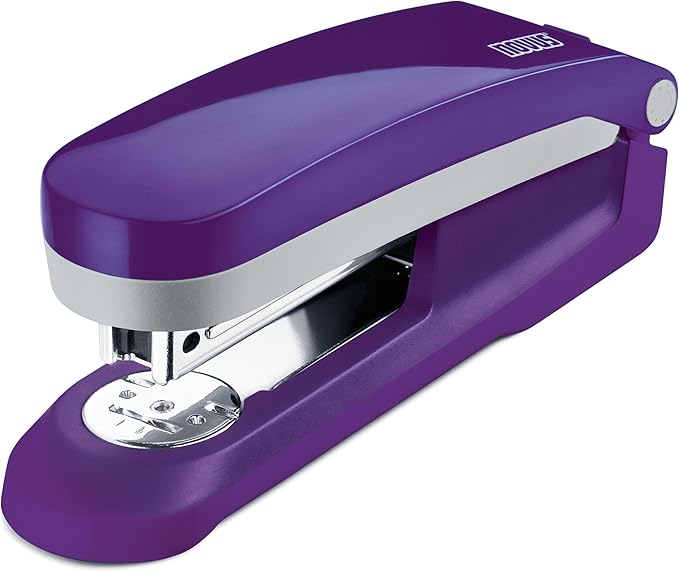 Novus E 25 020-1788 Office Stapler for 25 Sheets 53 mm Purple