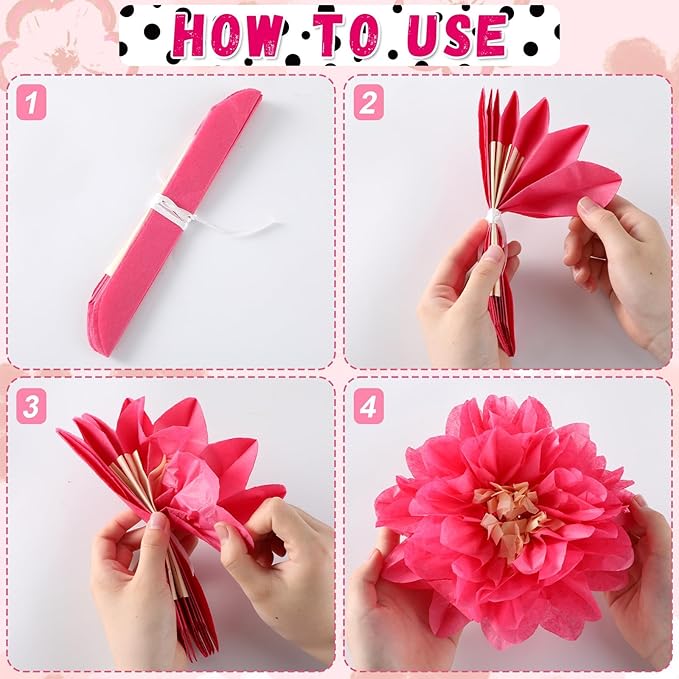 Reading Flower Bulletin Board Decorations with 3D Tissue Paper Flowers Back to School Spring Floral Reading Helps Your Mind Bloom Classroom Decor Bulletin Board Border Cutouts Set School Supplies