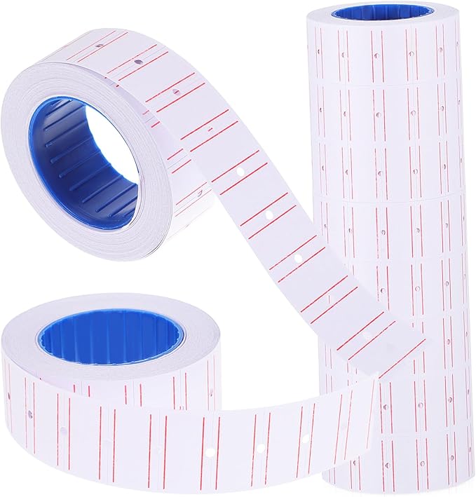 Homoyoyo Adhesive Labels 550 Stickers/roll 10 Rolls Retail Tag Stickers