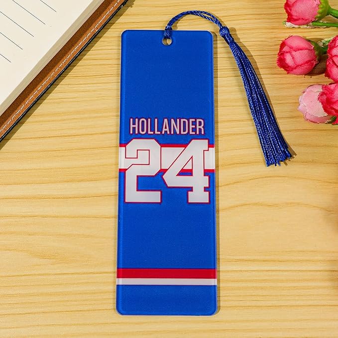 Heated Rivalry Inspired Bookmark Merch Stuff, Ilya Rozanov 81 Shane Hollander 24 Acrylic Bookmarks Gifts Accessories Merchandise for Fans Women Men Easter Birthday Book Lovers (2pcs Style A)
