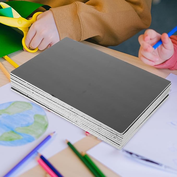 VILLCASE Foam Poster Board 10 Pack 11.88X7.79 Inch Large Blank Foam Boards for DIY Crafts School Projects Presentations and Art Displays