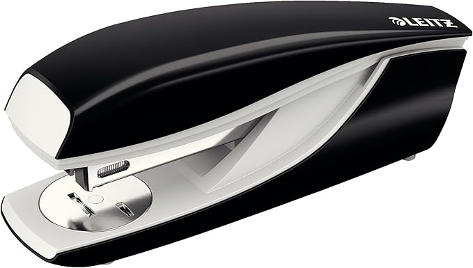 Leitz NeXXt 50950095 Office Set of NeXXt 5008 Office Hole Punch and NeXXt 5502 Stapler Black