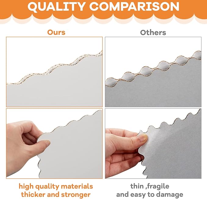 Henoyso 12 Pcs 14 x 22 Inch White Trifold Poster Board Large Tri Fold Presentation White Display Board Foldable Paperboard for Science Fair School Business Project Exhibition