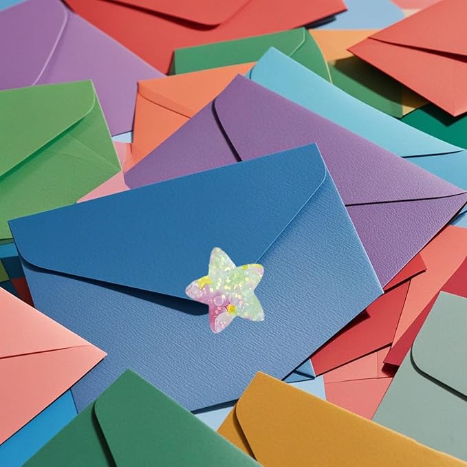 Small Star Stickers 1000Pcs Star Stickers 1" Diameter for Reward, Arts Supplies Planner (Purple 1000pcs)