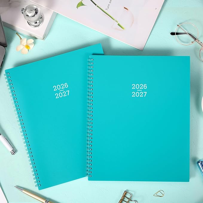 Monthly Planner 2026-2027 - 2026-2027 Monthly Planner, 9'' x 11'', 24 Months from JAN. 2026 to DEC. 2027 with Inner Pocket