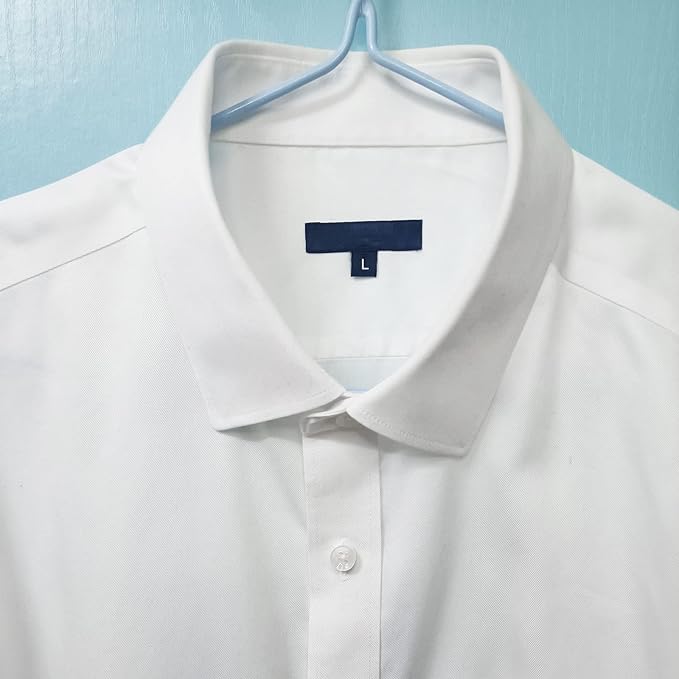 MECCANIXITY Clothing Sewing Size Label, XS/S/M/L/XL/XXL Woven Embroidered Label White for Clothes Garment, 6 Roll