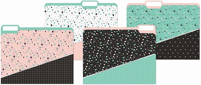 Eureka Simply Sassy File Folders, Pack of 4