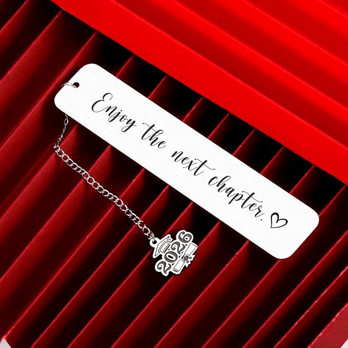 2026 Graduation Gift for Her Him 8th 5th Grade Graduation Gifts for Teen Boys Girls Class of 2026 Bookmarks for Women Men College High School Senior Night Gifts Last First Day of School Stuff