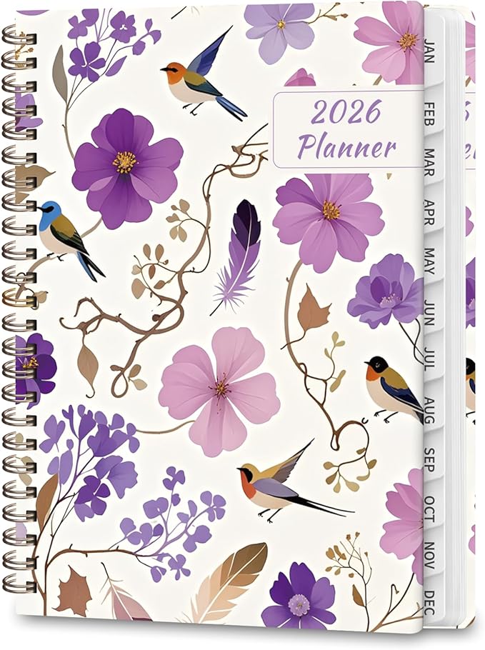 2026 Planner, Weekly and Monthly Calendar Planner Agenda, Jan 2026 - Dec 2026, Planning Academic Book, Office Desk Accessories and School Supplies - A5 (6.3'' x 8.5'')
