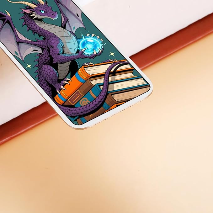 Dragon Gifts for Women - Dragon Bookmark with Accessory for Book Lovers, Nerds, Bookish, Dragon Themed Gifts for Girls Boys Women Men, Christmas Birthday Book Club Gift Ideas, Book Accessories