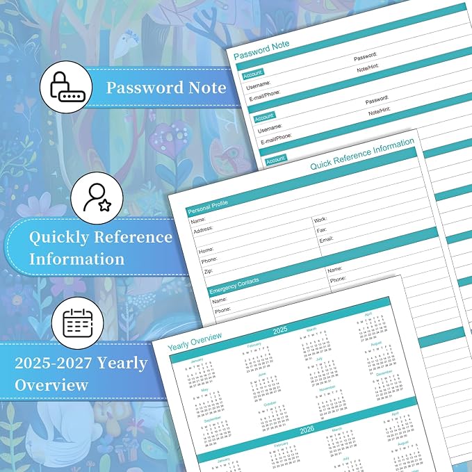 Monthly Planner 2025-2026 - Jul. 2025 - Dec. 2026, 18 Monthly Calendar 9" x 11", Large Monthly Notebook 2025-2026 with Monthly Tabs, Spiral Bound Monthly Planners for Office School and Home Organizing