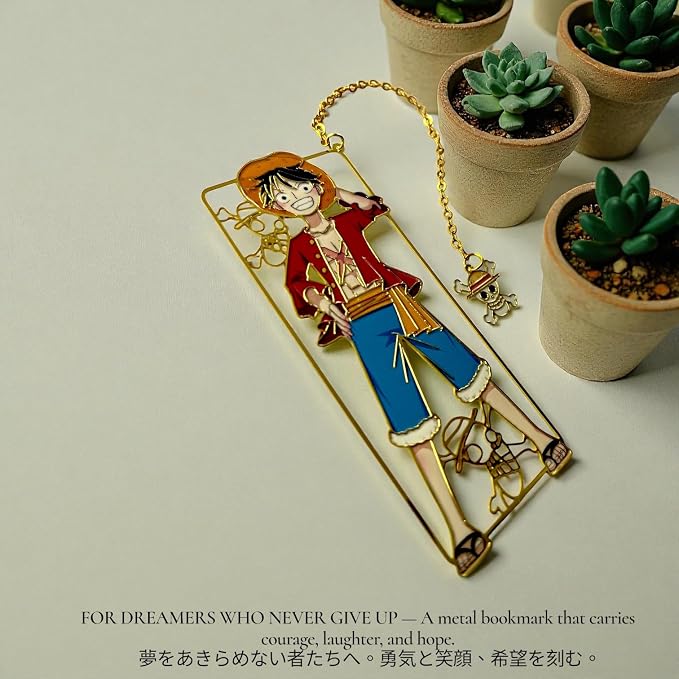 Anime Bookmark Gojo Satoru Metal Bookmark with Chain Japanese Style Manga Accessories Otaku Collectible Reading Gift Anime Gifts Gojo Gifts Book Lover Present Japanese Anime Merch (GRANDLINE)