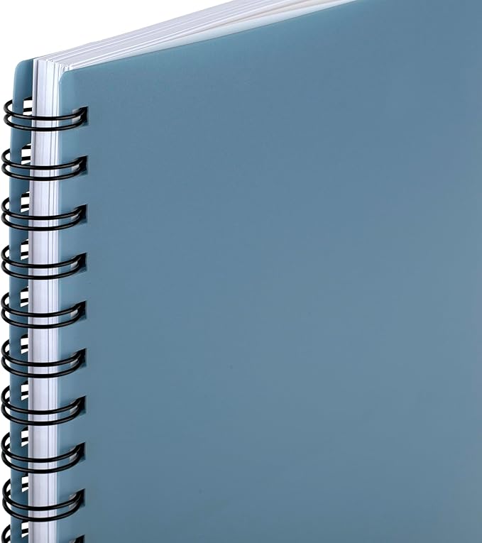 Mead 2027 Planner, Weekly & Monthly, 15-Month Oct-Dec, 8.5" x 11", Composure Blue (CRW6202027)