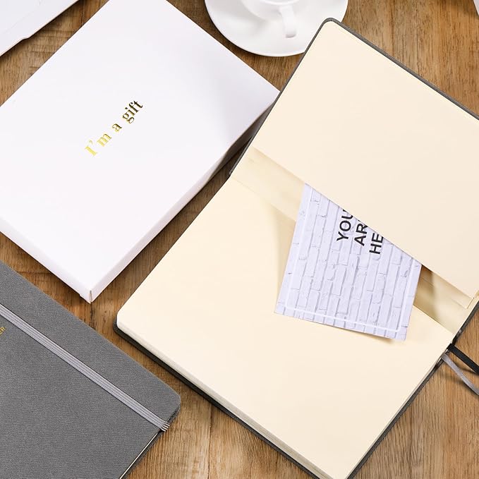 Planner 2026-2027 - 2026-2027 Planner Weekly and Monthly, Jul. 2026 - Jun. 2027, 5.75" x 8.25", Leather Planners with Thick Paper, Hardcover, Pen Loop, Back Pocket with Notes Pages - Grey