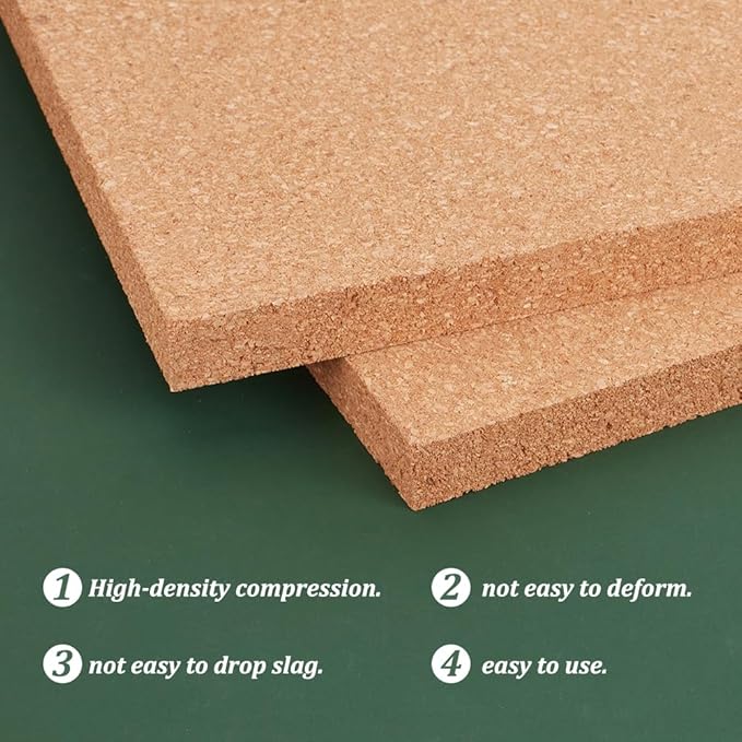 OLYCRAFT 2Pcs Square Cork Bulletin Boards 11.8x11.8 Inch Wood Cork Board 0.6 Inch Thick Square Wooden Board Tiles for Wall Decoration Party and DIY Crafts Supplies