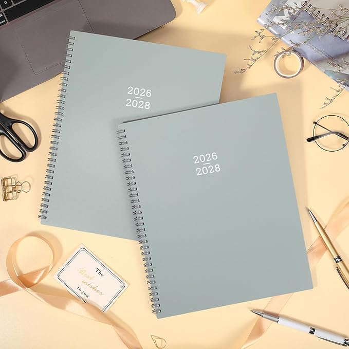Monthly Planner 2026-2028 - 24 Months Planner 2026-2027, July 2026 to June 2028, 9 x 11 Inch, Monthly Calendar With Tabs, Ample Writing Blocks, Good for School