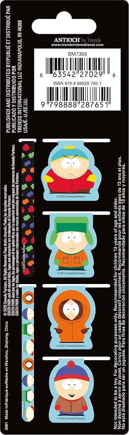 South Park Magnetic Page Clips