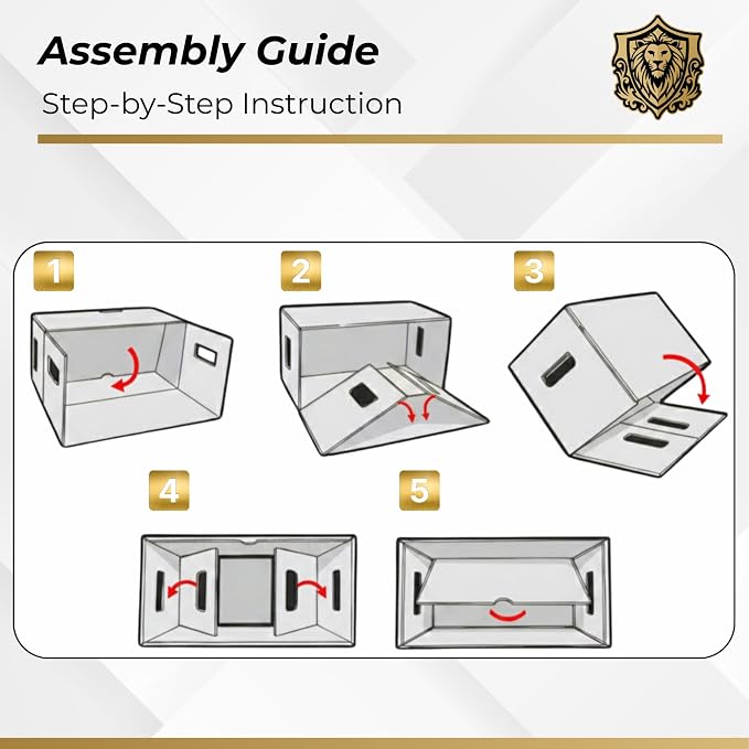 Max Protection CGC Graded Comic Book Storage Boxes - Heavy-Duty Case for 35-40 Graded Comics with 200 lb Test Strength - Made in USA White Cardboard, 4 Pack