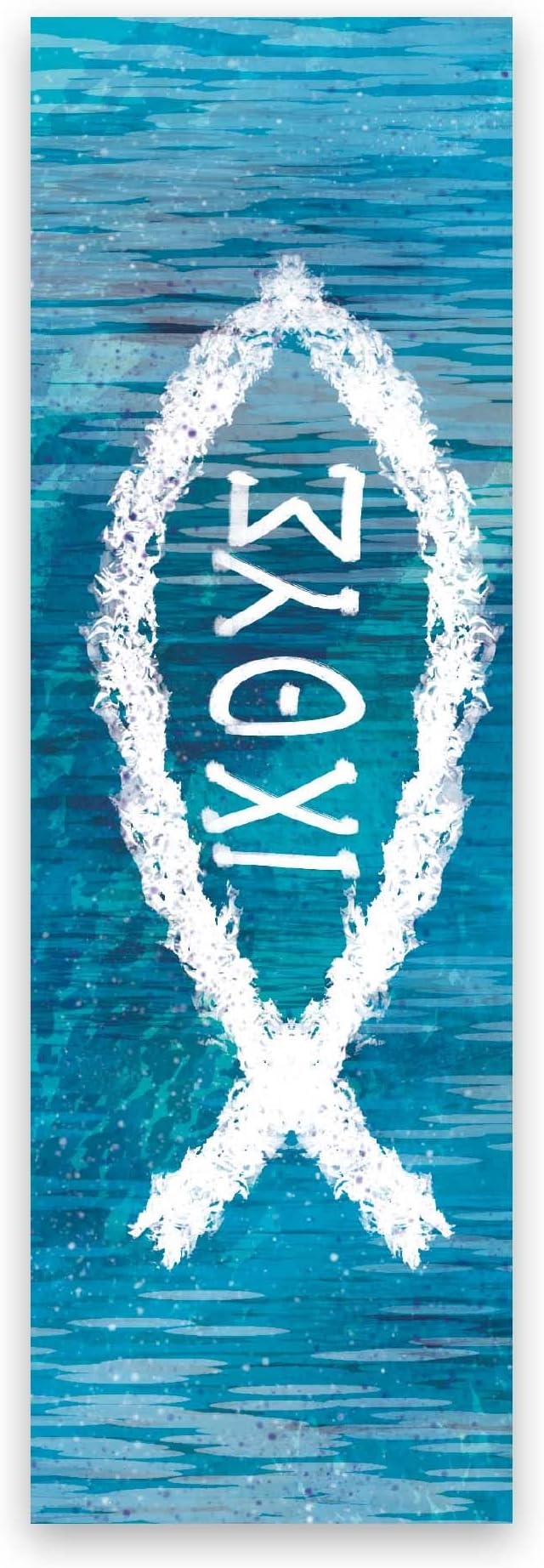 Ichthus Jesus Fish, Matthew 4:19, Bulk Pack of 25 Christian Bookmarks for Kids, Childrens Bible Verse Book Markers, Sunday School Prizes with Memory Verses, Scripture Gifts for Kids & Youth