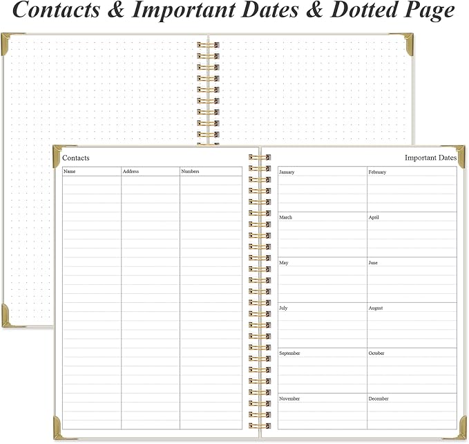 To Do List Notebook - Aesthetic Daily Planner to Easily Organize Your Tasks And Boost Productivity - Undated Planner for School or Office Supplies, 5.8" x 8.5", Beige