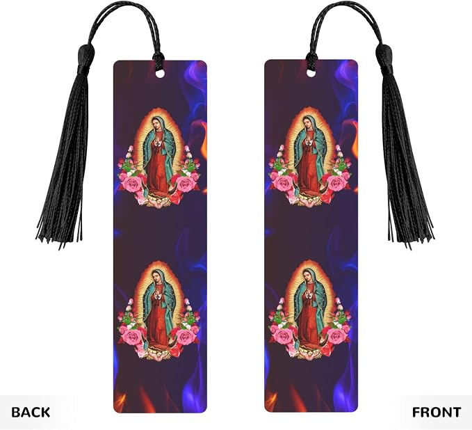 Virgen De Guadalupe Bookmark for Book Lover Catholic Gifts for Women Virgin Mary Bookmark Our Lady of Guadalupe Gifts for Mom Grandma
