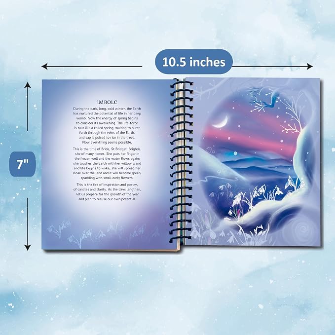 Astrocal Moon Diary 2026, Lunar Calendar Datebook, Personal Organiser, Moon Phase Diary Planner, USA