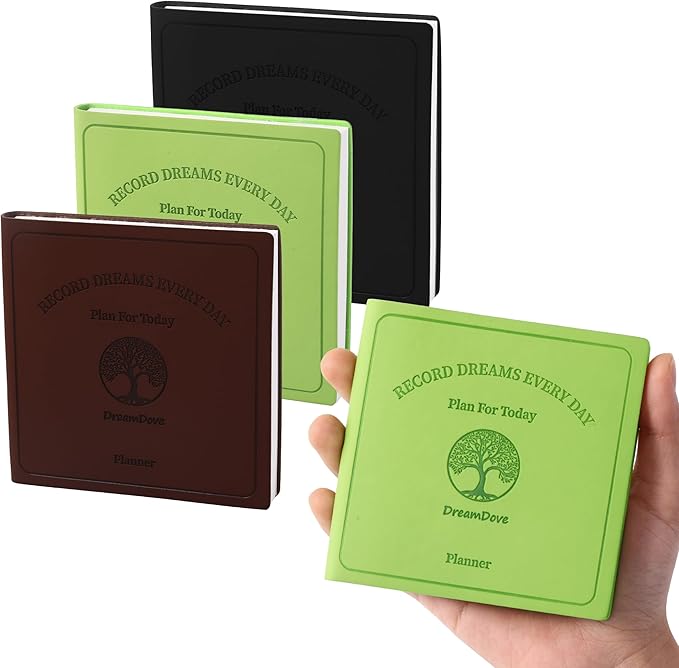 2026 Pocket Planner Undated With Hourly Schedule 3pcs Small Undated Daily Planner Pocket Size3.9" X 3.9" Cute Softcover Leather Daily Calendar Planner 2026 For Purse Organize Tasks And Appointments Office Supplies Book For Women Men