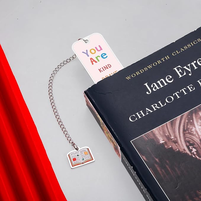 Bookmarks for Kids, Back to School Gifts for Kids, Book Marks for Reading Kids, 8th 5th Grade School Supplies for Girls, College Dorm Room Essentials for Girls Daughter Granddaughter