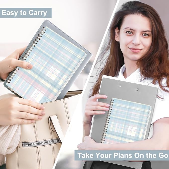 2026 Planner, Weekly and Monthly Calendar Planner Book, Jan 2026 - Dec 2026, Planning Agenda for Desk Accessories and School Supplies - A5 (6.3'' x 8.5'')
