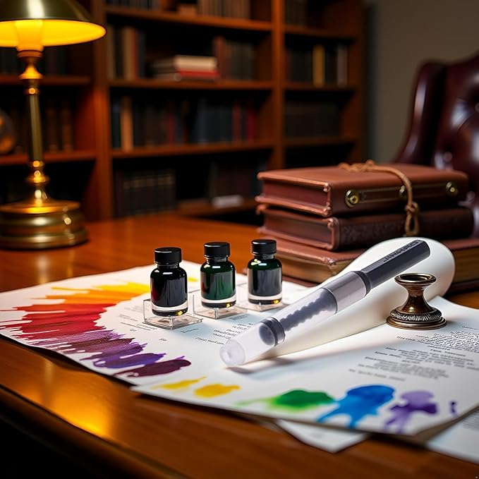 Universal Fountain Pen Ink Converter Standard Push Piston Fill InkAbsorber and Writing and Correction Supplies Pens and Refills Office Supplies
