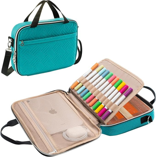 Aplufine Large Bible Case for Women-Bible Covers-Bible Carrying Case-Book Bags and Totes for Women with Detachable Shoulder Strap, Bible Gift