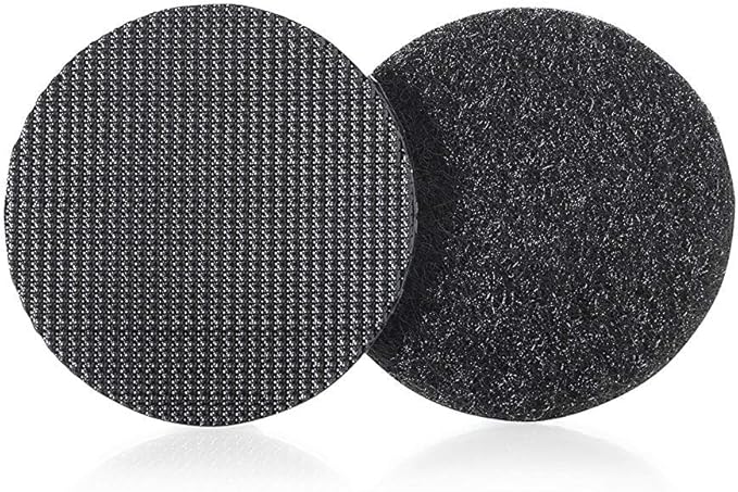 VELCRO Brand Industrial Fasteners Stick-On Adhesive | Professional Grade Heavy Duty Strength | Indoor Outdoor Use, 1 7/8in, Circles 4 Sets (Pack of 2)