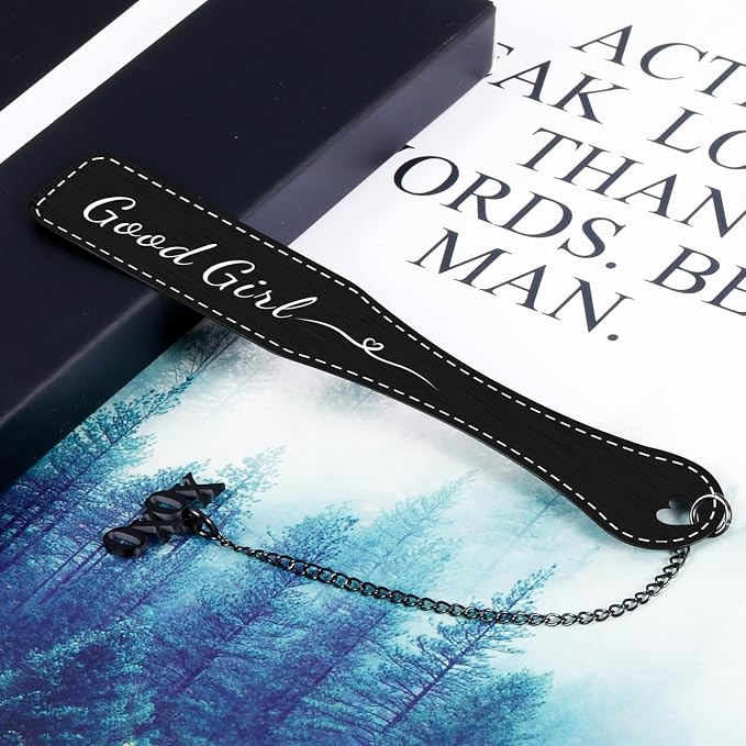 Dark Romance Gifts Smutty Bookmarks for Reading Women Spicy, Smutty Book Lover Gifts for Female Friends, Bookish Items Smutty Gifts for Reader Adults Good Girl Bookmark
