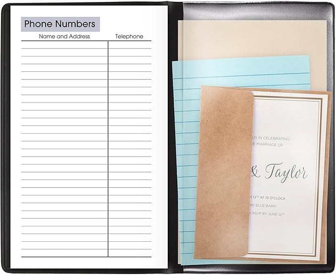 AT-A-GLANCE® DayMinder® Academic 2026-2027 Weekly Planner, Black, Pocket, 3 1/2" x 6"