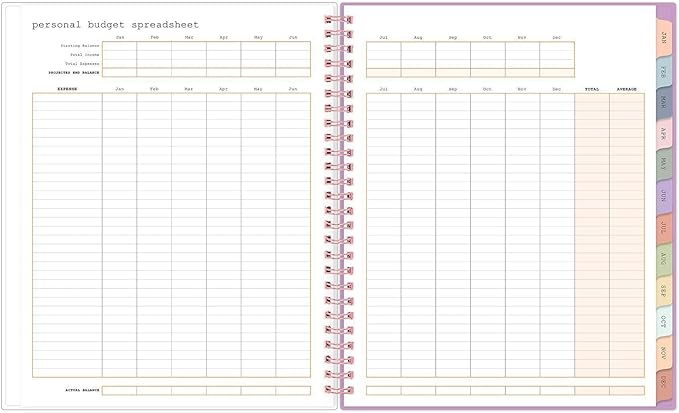Blue Sky WAAV 2027 Weekly and Monthly Planner Calendar, January 2027 - December 2027, 7" x 9", Flexible Cover, Durable Twin Wire Binding, Laminated Tabs, Storage Pocket, Bailey