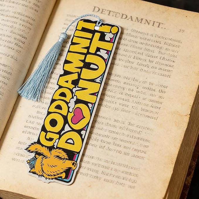 3Pcs Dungeon Crawler Carl Princess Donut Bookmarks, Funny Cat Page Markers, Gifts for DCC Fans & Book Lovers (3PCS-Cat)