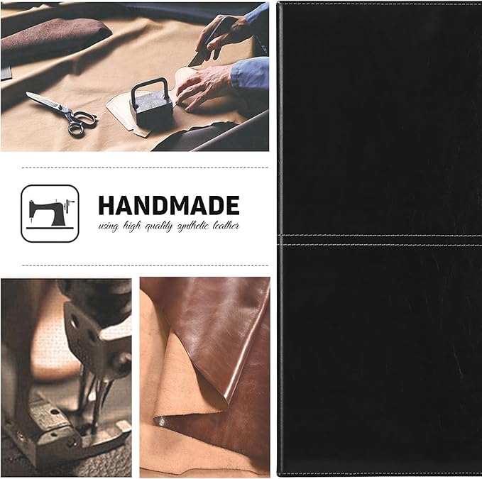 Toplive Executive Resume Padfolio Folder Business Portfolio Interview Presentation Legal Writing Pad Organizer with Card Holder Document Sleeve for Men Women, Black